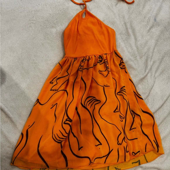 Zara x Dina Bukva Design Dress Size Medium - Picture 2 of 5